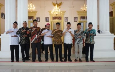 Audiensi dan Silahturahmi Pimpinan komisioner BAZNAS Kabupten Cirebon di Pendopo Bupati Cirebon