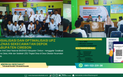 Optimalisasi Potensi Zakat, BAZNAS Kabupaten Cirebon Siap Bentuk UPZ se-Kecamatan Depok