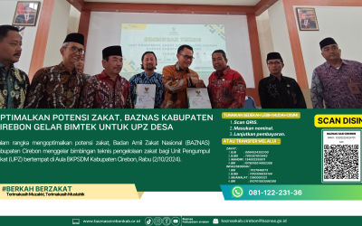 Optimalkan Potensi Zakat, BAZNAS Kabupaten Cirebon Gelar Bimtek untuk UPZ Desa