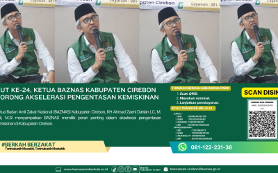 HUT ke-24, Ketua BAZNAS Kabupaten Cirebon Dorong Akselerasi Pengentasan Kemiskinan